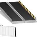 Portable Wheelchair Ramp 4FT,800LBS Weight Capacity Threshold Ramps with Non-Slip Aluminum for Wheelchair,Wheel Chair Ramp for Home Steps, Foldable Handicap Ramps for Home,Steps