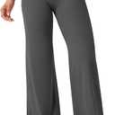 YEOREO Workout Leggings Womens No Front Seam Straight Leggings 29"/ 31.5"/ 33"/ 35" High Waist Buttery Eddiy Gym Yoga Pants (X-Small, Dark Gray)