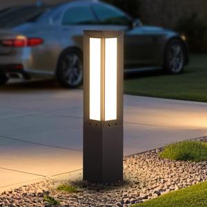 MVBT Solar Pathway Lights Outdoor, 31.5" Landscape Path Lights, IP65 Waterproof Bollard Light Outdoor, 3000K Solar Lamp Path Light, Modern Commercial Pathway Lighting for Walkway Driveway Garden Patio