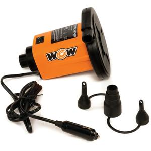 WOW Sports Electric Air Inflator, Air Pumps for Inflatables, Towables and Others, Comes with DC Power Adapter and Cord, 1.0 PSI WOW Sports Electric Air Inflator, Air Pumps for Inflatables, Towables and Others, Comes with DC Power Adapter and Cord, 1.0 PSI