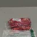 12PCS Red Velvet Bows for Christmas Tree, Bows for Christmas Tree, Garland Red Velvet Bow Ornaments for Christmastree with Gold Twist Ties(A)