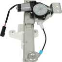 FINDAUTO Power Window Regulator Front Left Driver Side fit for 2007-2012 for Dodge Caliber 748-538 Window Regulator and Motor Assembly with Motor