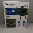 Sangohe Bed Rail for Elderly, Extra Large Heavy Duty Safety Rail for Seniors, Bed Assist Grab Bar Handle with Storage Pocket, Safety Bed Rails for Elderly Adults Getting in & Out of Bed, 504F