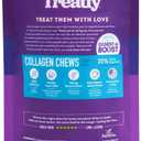 USA Collagen Braids 6-7" Dog Chew Treats - Natural Flavor, 6 Count/1 Pack (EXP 05/31/28)
