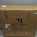 TR 360 Degree Swivel Hunting Heated Chair,400 lbs Capacity Silent,4 Legs Height Adjustable,Comfortable Padded Seat,Portable Ground Hunting Chair for Deer Dove Hunting