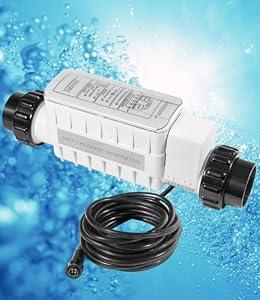 520555 Salt Chlorine Generator Cell, Suitable for Pools Up to 40, 000 Gallons, Includes 15' Cable 2" PVC Unions