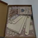 Wedding Guest Book Alternative, Guest Book Wedding Reception with Wooden Hearts Guest Book Signs for Wedding Anniversary Birthday Party Baby Shower