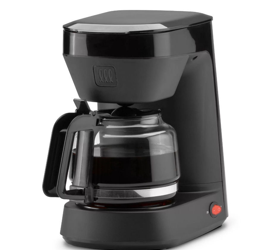 Toastmaster 5-Cup Coffee Maker, Black