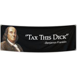 2 x This Guys Funny Flag 2X6Ft Indoor Banner Flag for Bedroom College Dorm Room Decor with 4 Brass Grommets