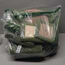 TWDEPART 37.5" All-in-One Cat Tree Tower with Scratching Board & Posts Cozy Sleeping Perch Hammock and Toy Balls, Green