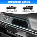 Door Handle Storage Organizer Compatible with 2025 Rivian R1T & R1S, Front Rear Door Handle Insert Tray Box Pockets Interior Accessories 4PCS