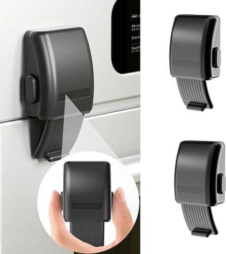 PILISPARK 1PCS Oven Lock Child Safety, Air Fryers Oven Front Door Lock Child Safety for Toddlers, Easy to Install Oven Safety Locks & Dishwasher Door Lock for Baby Safety