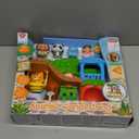 PLAY Safari Animals Figures Toys Playset, 20Pcs Realistic Jungle Forest Zoo Animals Figurines Tree House Playset with Lights & Sounds for Toddlers, Learning Toys Gifts for Girls Boy Ages 18M+