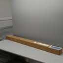 Ivilon Drapery Treatment Window Curtain Rod - Square Design 1 1/8 Rod. 120 to 240 Inch - Black