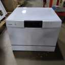 COMFEE Portable Mini Dishwasher, Energy Star, Countertop, 6 Place Settings, with 8 Washing Programs, Speed, Baby-Care, ECO& Glass, Dish Washer for Dorm, RV& Apartment, White