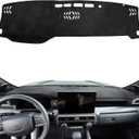 JOYTUTUS Dash Cover Mat Compatible with 2025 2026 4Runner & 2024-2026 Tacoma Dashboard Cover Mat Non-Slip Dash Mat with Openable Speaker Cover