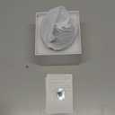 3-in-1 Security Camera with 128GB SD Card, Bluetooth Speaker & Night Light, 1080P Wireless Indoor Camera, AI Motion Detection, 180 Rotating Camera, Cloud Storage, Pet/Baby Monitor (White)