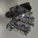 Gaoye Reading Glasses Men/Women, Eyeglasses, Blue Light Readers for Men/Women, Computer Eye Glasses, Cheaters (C2-5 Pack Light Black)