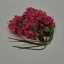 jiumengsong 20pcs Artificial Bougainvillea Flower Vine 24 Heads/Piece Silk Bougainvillea Spectabilis Blossom Tree Branch for Wedding Centerpieces Shop Wall Decoration (deep Pink)