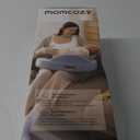 Momcozy Exclusive Memory Foam Nursing Pillow - Pioneering Safety Fence-Plus Size Breastfeeding Pillow for Ergonomic Comfort & Support-Easier and Healthier Nursing - Fit for All, Removable Cover