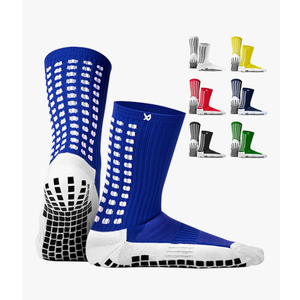Lux Dual Grip Socks - Soccer Grip Socks for Men and Women. GripArray Performance & Comfort Large
