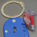 Basketball Hoop for Toddlers 1-3, Mini Indoor Basketball Hoop with Scorer, Easter Basket Stuffers for Toddler, Foldable Suction Cup Door Mount Toy, Inflatable Ball & Pump, Kids Easter Gift 2-4 Year (Small-No Score)