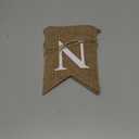 Anwyll Burlap One Banner - NO DIY One Highchair Banner First Birthday Boy Girl Banner Sign Decoration 1st Happy Birthday High Chair Banners for Babies Photo Prop Party Decoration Indoor Outdoor