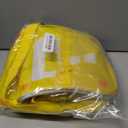 Easter Basket Yellow Question Box Bag, Lunch Bag Storage Basket Game Merch Gifts for Party Supplies Favor Room Decor, Costume (Light-Yellow)