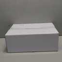 YHOSSEUN Large Serving Bowls with Handles White Serving Dishes For Entertaining, 1.5 Quarts Ceramic Bowl Set Rectangle Serving Platter for Thanksgiving, 2 Pack