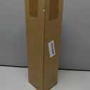 "Black Wrap Around Industrial Curtain Rod, 32-144 Inches Adjustable, 1-Inch Diameter, Black - Indoor and Outdoor Use"