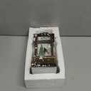 Impress Life Christmas Snow Globe Lantern with Light & Music, Santa & Snowman & Christmas Tree Battery/USB Operated Snow Globe with Glitter, Christmas Decorations Decor for Home