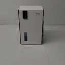 NineSky Dehumidifier for Home, 95 OZ Water Tank, (1000 sq.ft) Dehumidifiers for Bathroom Bedroom Basement with Auto Shut Off,7 Colors LED Light(White)