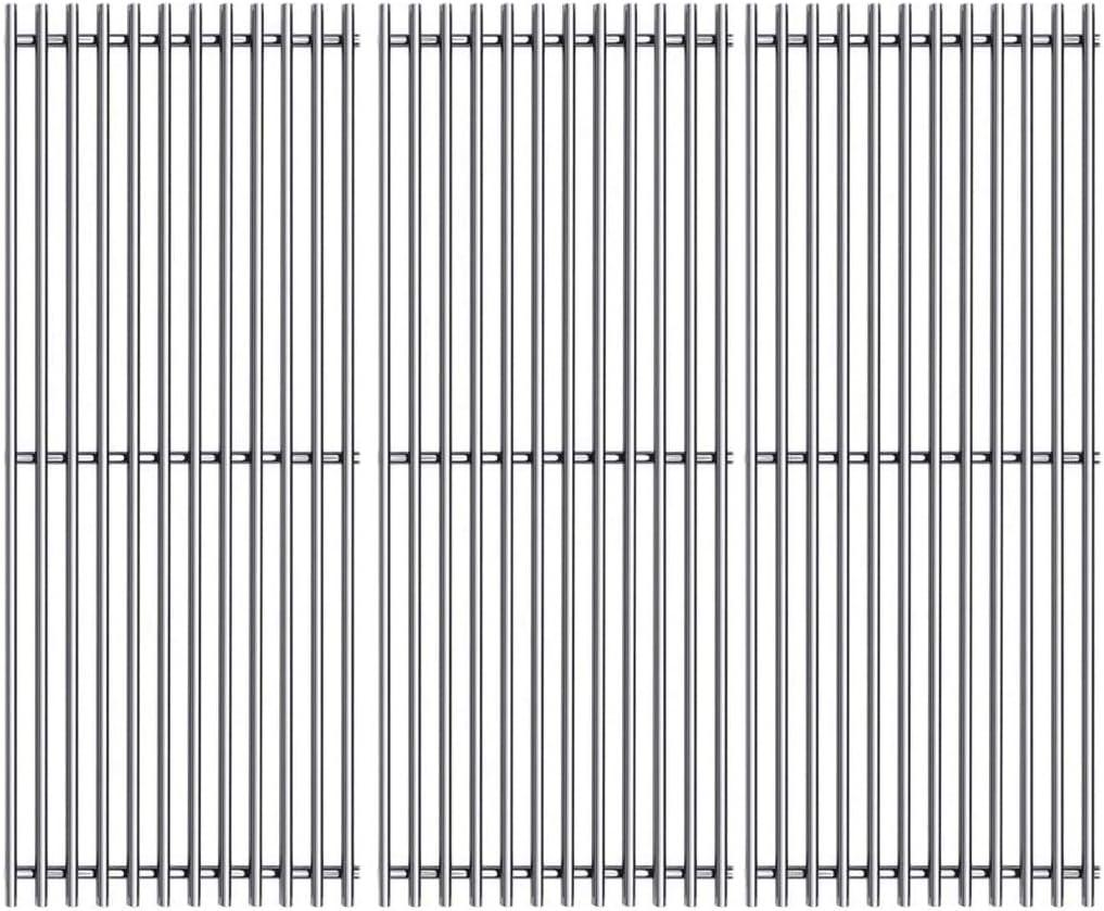 SF0273(3-Pack) 17 3/4" Stainless Steel Cooking Grid Grates Replacement for Kenmore 148.16156210, 148.1637110; Master Forge 3218LT, 3218LTM, 3218LTN, DG0576CC, E3518-LP, L3218