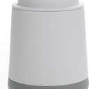 Silicone Boot White Hand Soap Dispenser for Bathroom,Refillable Dish soap Dispenser for Kitchen with Easy-to-Press Pump (White Liquid)