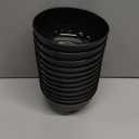 12 Pcs Unbreakable Cereal Bowls Set, 26 Oz Wheat Straw Bowls Set, Microwave & Dishwasher Safe Bowls for Kitchen, Reusable Plastic Bowls for Soup, Salad and Snack, BPA Free, Black