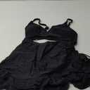 Blooming Jelly Women's High Waisted Bikini Sets Tummy Control Swim Skirt Two Piece Swim Suit 2025 Retro Swimsuit (Large, Black)