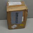 Amazon Basics Ceramic Space Heater, Portable Indoor Heating Solution, With Overheat and Tip-Over Protection, Thermostat, Non-Oscillating, 1500W, 7.52"D x 6.34"W x 9.45"H, Black