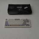 EPOMAKER Galaxy70 Wireless Gaming Keyboard, 75% Aluminum Mechanical Keyboard, Bluetooth 5.0/2.4GHz/USB-C Wired, Programmable, Hot Swappable, for PC/Mac/Office/Gaming (White, Zebra Switch)