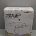 HTVRONT Auto Tumbler Heat Press Machine - Mug Heat Press Heat Up Fast & Even, Professional Tumbler Press High-Security for 2.95"-3.18" Sublimation Tumblers, Cups, Glasses and Mugs, Purple