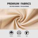 voenxe Seamless Women Underwear Thongs,No Show Ladies Thong,No Line Workout Breathable Comfortable Panties,Soft Undies,5-Pack (L)