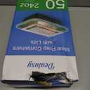 50 Pack (100-Piece) 24 oz Meal Prep Containers Reusable with Lids, Sturdy Leakproof & Food Safe, Microwave, Freezer, Dishwasher Safe Prep Containers, To Go Take Out Plastic Food Storage