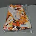 ZESICA Women's Floral Long Sleeve Midi Dresses 2026 Fall Boho V Neck Belted High Wasit Flowy Wedding Cocktail Party Dress (S)