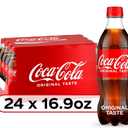 Coca-Cola Soda Pop Bottles, 16.9 fl oz, 24 Pack, Best By 03/02/2026