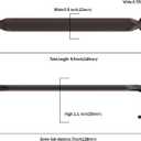9BUILD 10 Pack Oil Rubbed Bronze Cabinet Pulls 5 Inch Kitchen Cabinet Handles Cabinet Hardware Kitchen Handles for Cabinets Cupboard Handles
