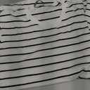 VEIISAR Men's Crewneck Striped T-Shirt Soft Elastic Cotton Tees L