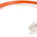 C2G 00575 Cat5e Cable - Non-Booted Unshielded Ethernet Network Patch Cable, Orange (12 Feet, 3.65 Meters)