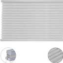 NOVINO RV Blinds for Camper Window,RV Shades Window Pleated Shades,Camper Blinds for Travel Trailer Motor Coach Motorhome-50 W x 32" L,Gray