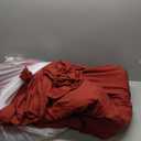 Queen Comforter Set Dark Red,3PCS Soft Lightweight Breathable Bedding Comforter for All Season, Queen Size(90''90'' Comforter & 2 Pillowcases)