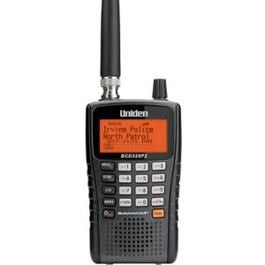 Uniden BCD325P2 Handheld TrunkTracker V Scanner. 25,000 Dynamically Allocated Channels. Close Call RF Capture Technology. Location-Based Scanning and S.A.M.E. Weather Alert. Compact Size.