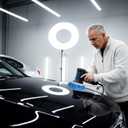 8Pcs Microfiber Car Polishing Pads Set, Professional Car Buffer Pads, Microfiber Waxer Bonnet Polishing Pad for Automobile Glass Cleaning, Polish, Detailing